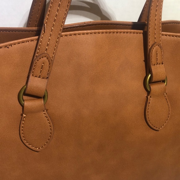 Women’s Brown Satchel Handbag NWOT - Picture 3 of 7